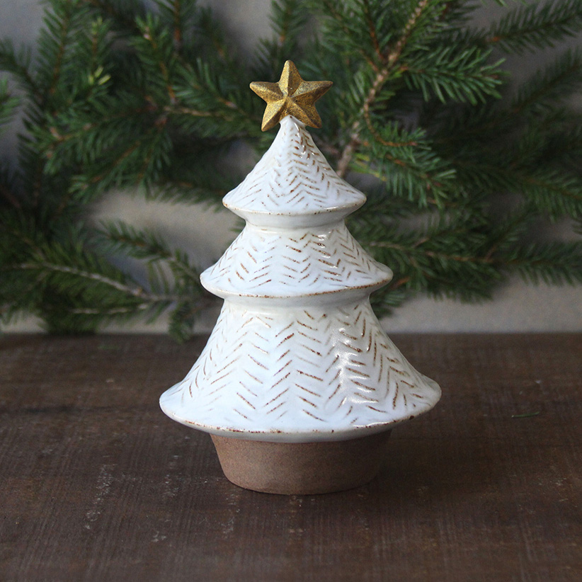 店頭受け取り限定》クリスマスツリーのオブジェ予約 – やきもの工房