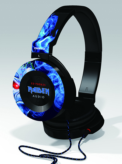 Iron Maiden & Onkyo Launch ED-PH0N3S - Maiden Audio