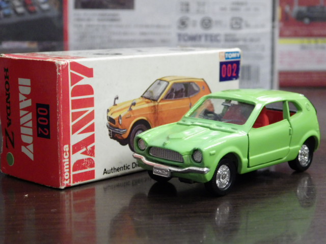 ミニカーショップグローバル - 1/38 トミカダンディ 002 ホンダ Z【緑】