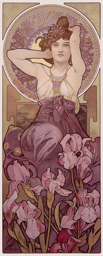 ミュシャを楽しむために：四つの宝石