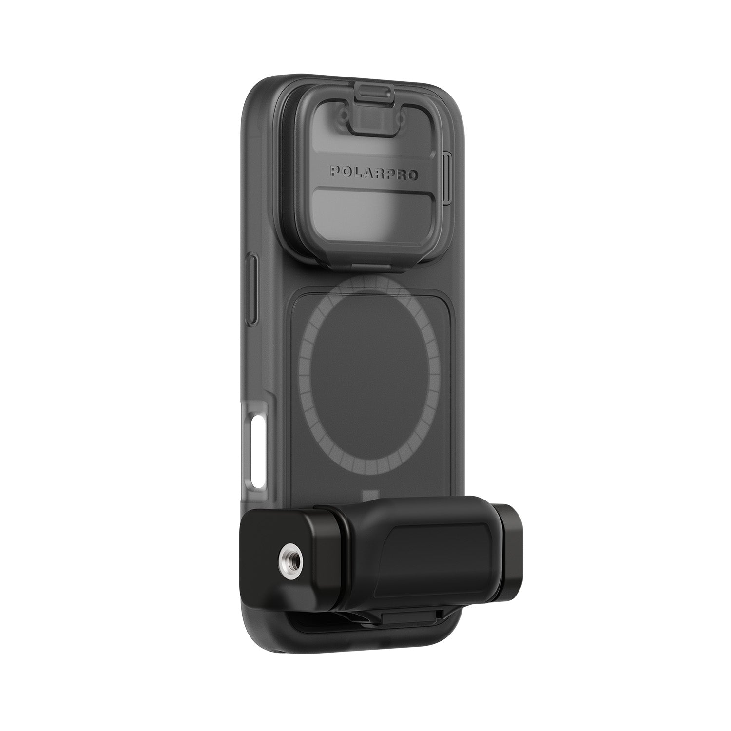 LiteChaser BaseCase – Ergonomic iPhone 16 Camera Grip for