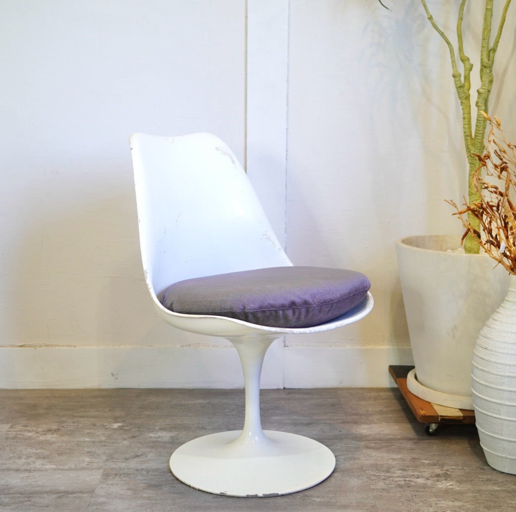 ノール / Knoll チューリップチェア グレー ダイニングチェア エーロ