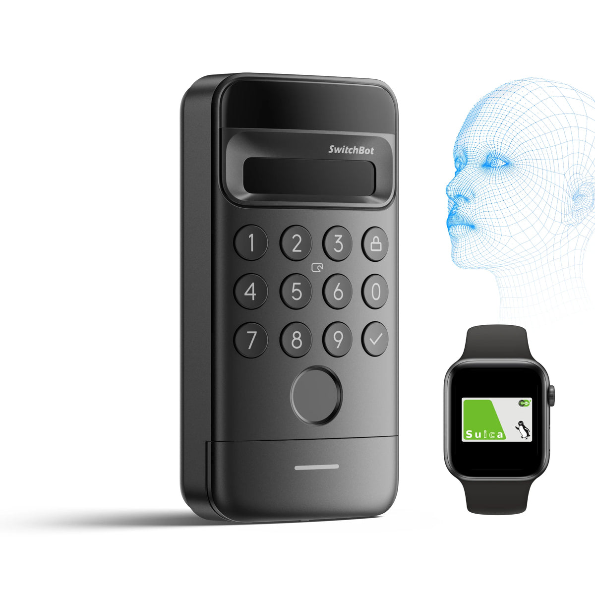 SwitchBot 顔認証パッド | あなたの顔が世界でたったひとつの鍵になる