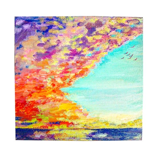 原画 空と海の絵 | WASABI(ワサビ)アート通販