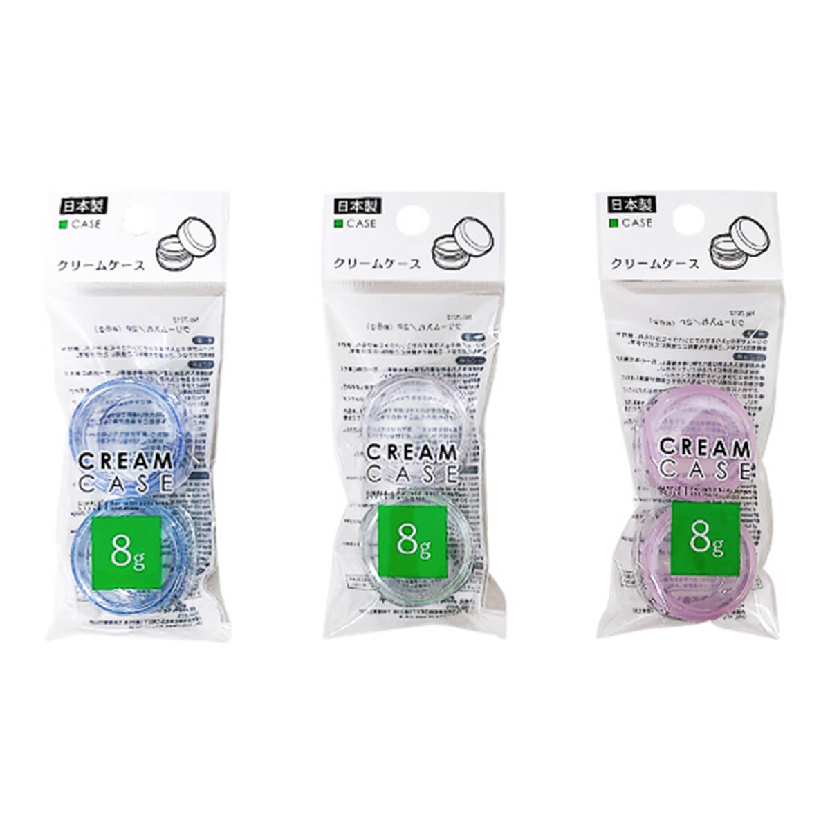 まとめ買い】クリームケース クリーム入れ 8g 2P 0892/359295 | ワッツ