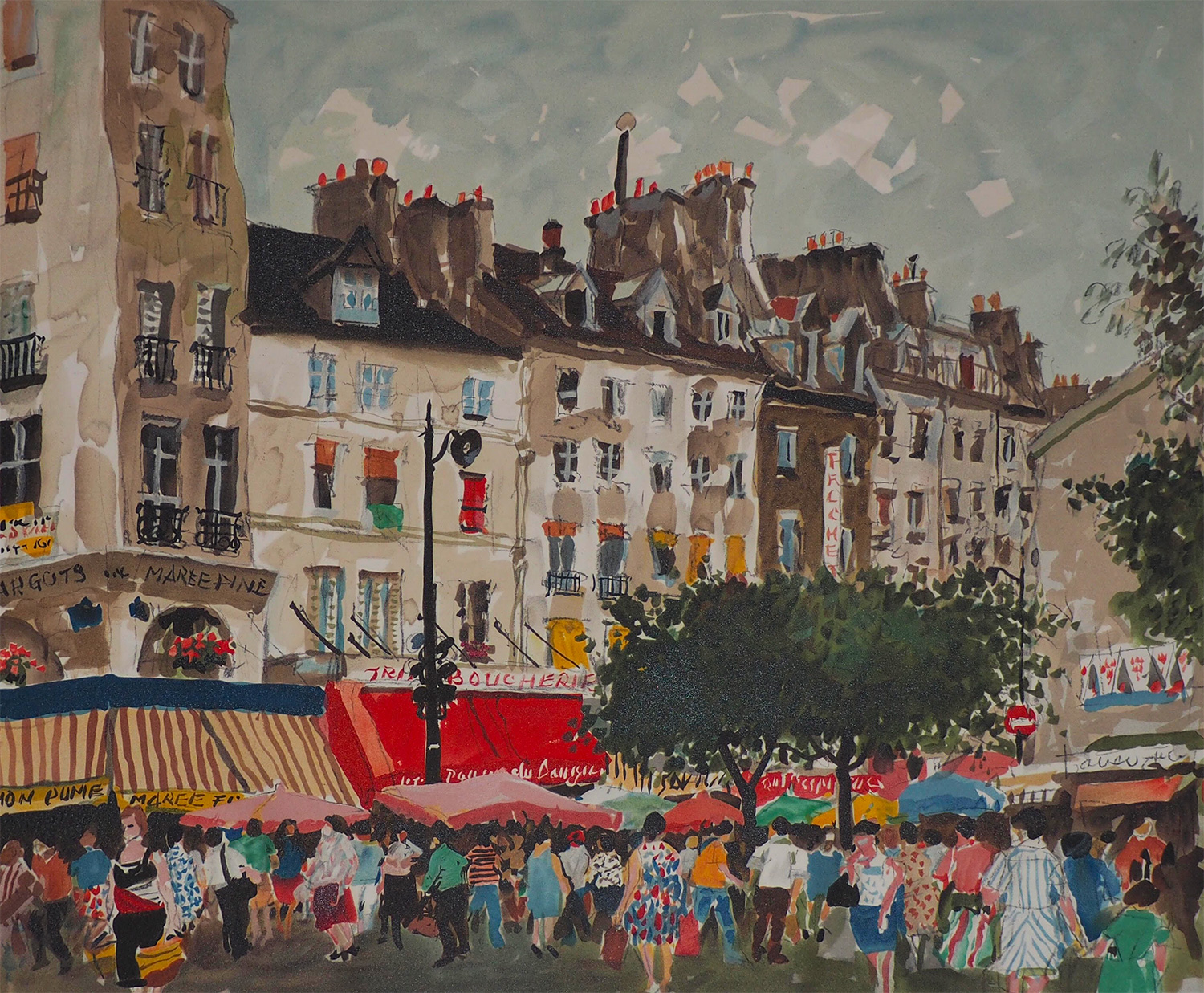 ムフタールの広場 - 児玉幸雄の版画・画集サイト