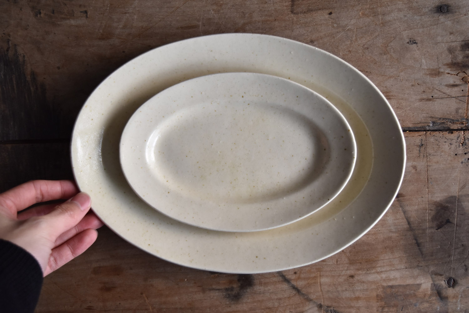 大人気　レア　岡田直人　オーバル皿 gallery yaichi | permanent artist | 岡田直人 > オーバル皿