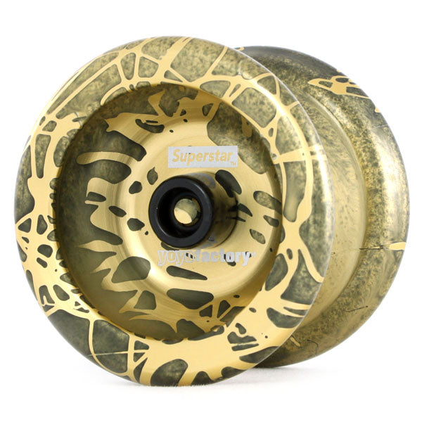 ヨーヨーファクトリー スーパースター グリーン ゴールド スプラッシュ