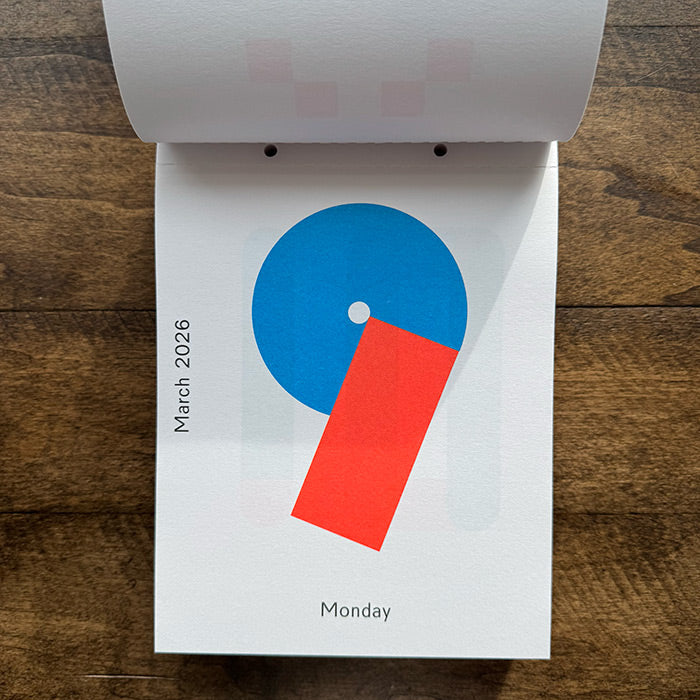 Karel Martens - Calendar 2026 – 50 Watts Books