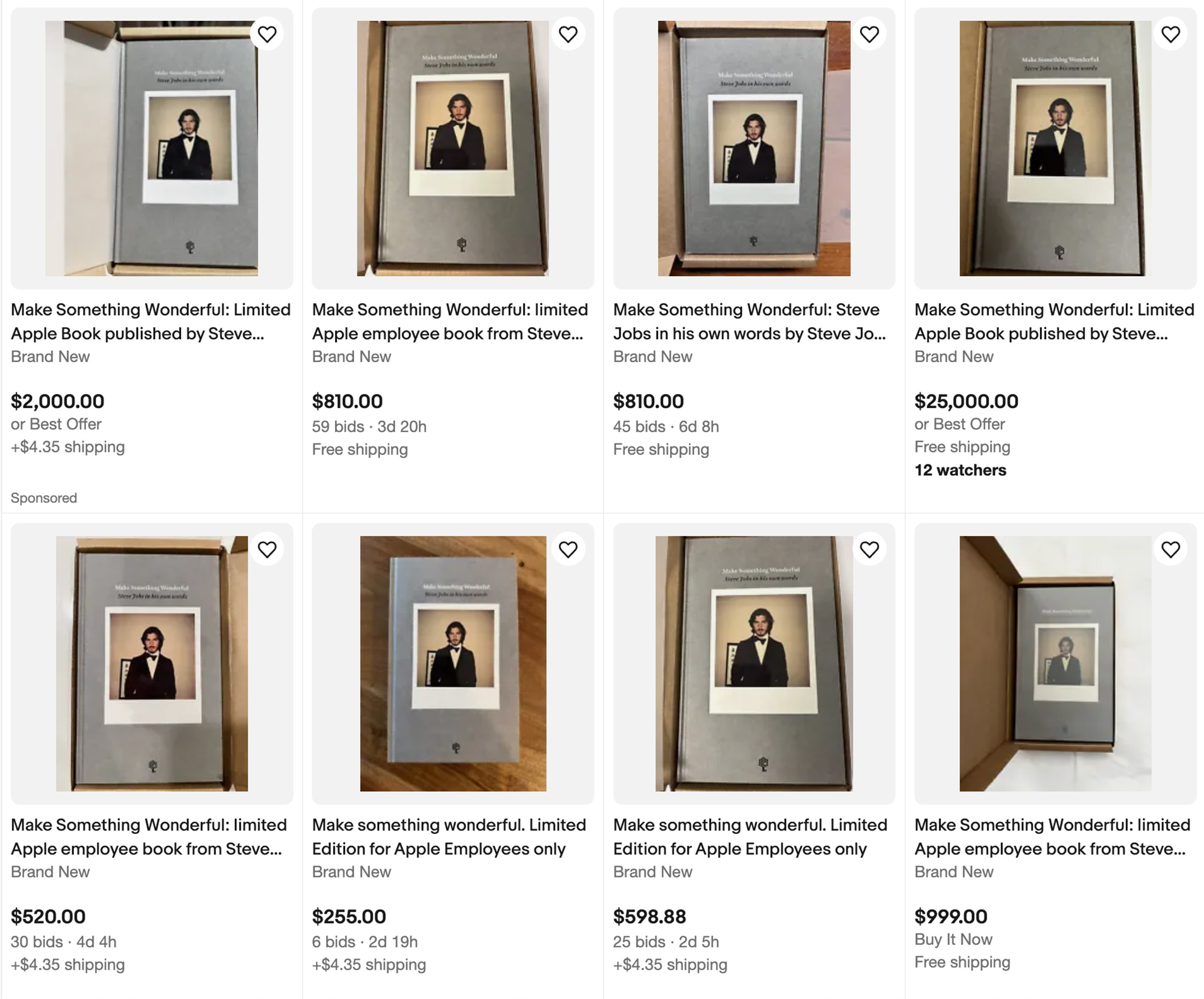 非売品 Steve Jobs Make Something Wonderful