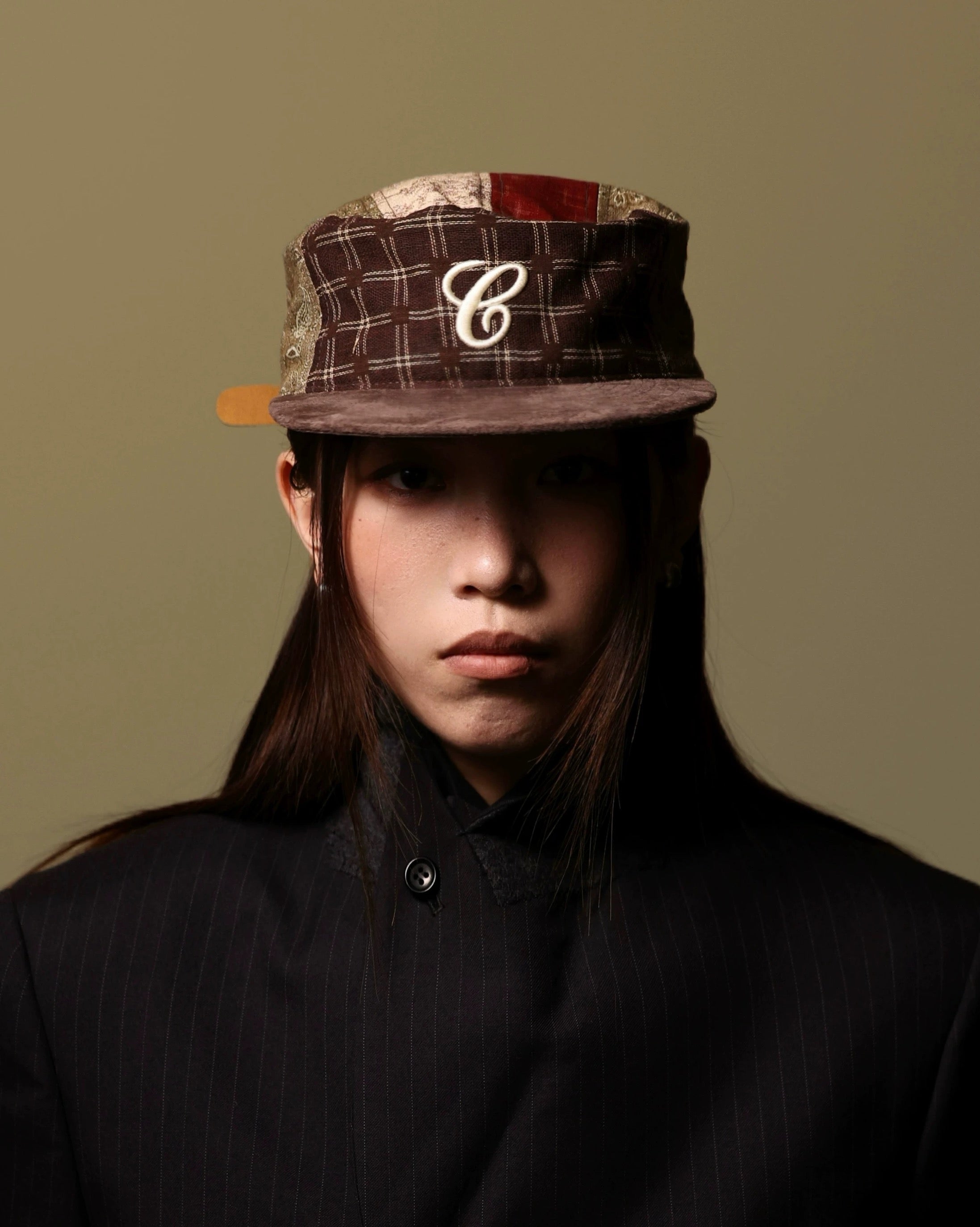 6CRAYON Vintage Patchwork Flat Top Baseball Cap – 96Dragon Studio