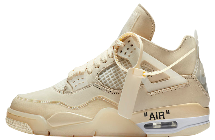 Off-White x Air Jordan 4 WMNS Sail - Jul 2020 - CV9388-100
