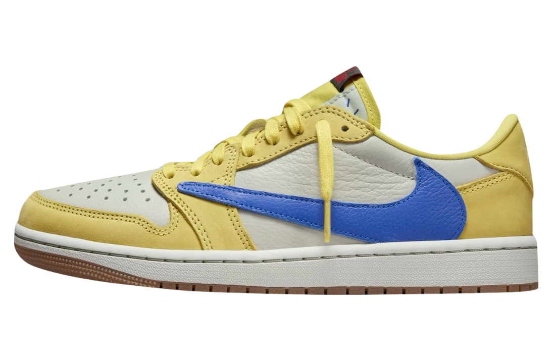 Travis Scott x Air Jordan 1 Low OG WMNS Canary - May 2024 - DZ4137