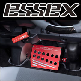 ハイエース用 ESSEX ビレット フットレストを販売。 カスタムパーツ