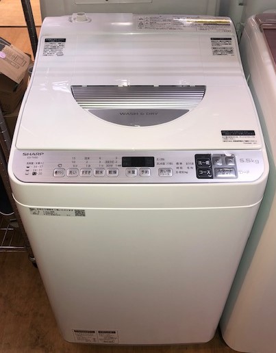 2020年製 シャープ 全自動洗濯機 ES-TX5D-S | 中古家電と中古家具なら
