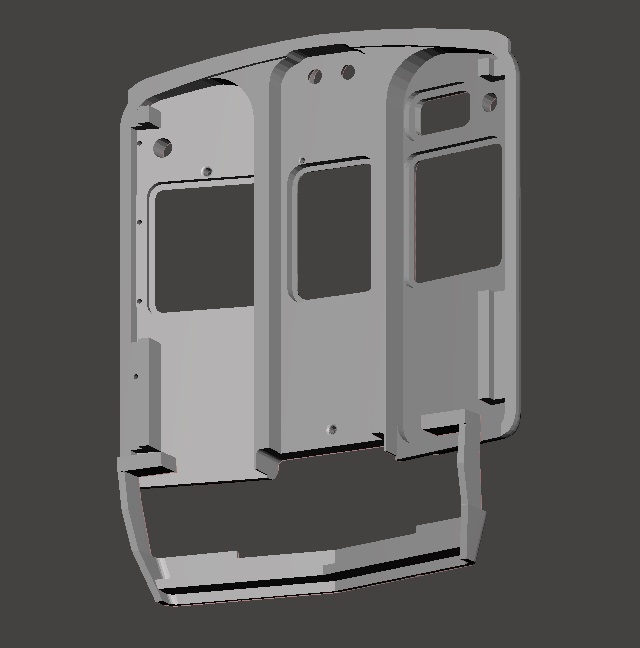 北摂の1700系 前面パーツ＜昇降ステップ左右両側＞ - 3D鉄道模型