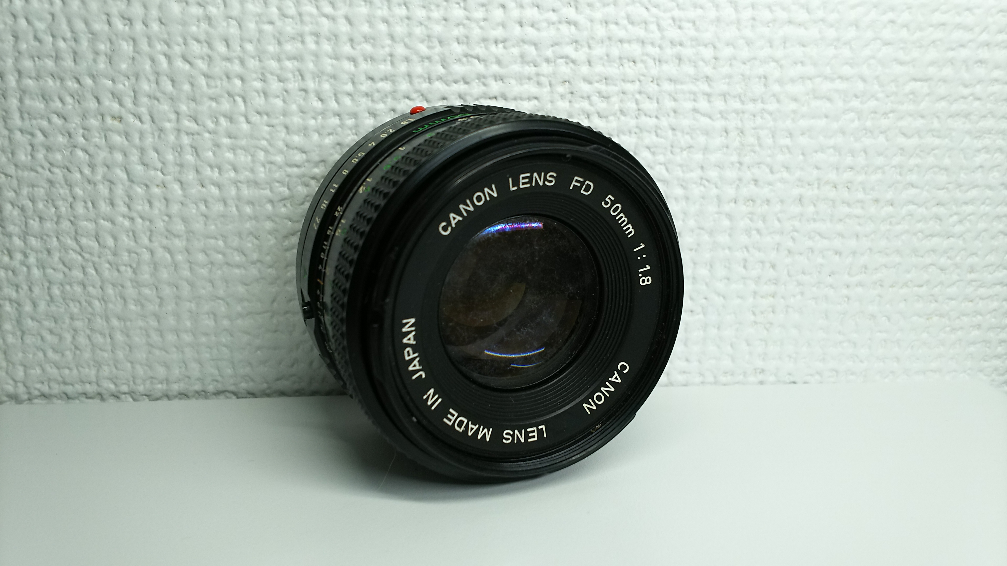 Canon New FD 50mm F/1.8 disassembly procedure introduction
