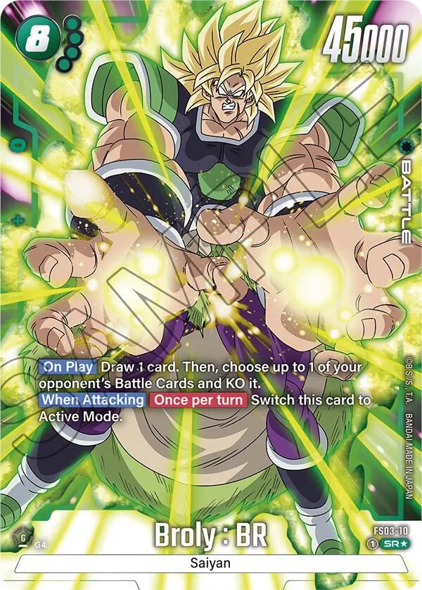 Broly : BR (Bonus Pack Alternate Art) - Starter Deck 3: Broly