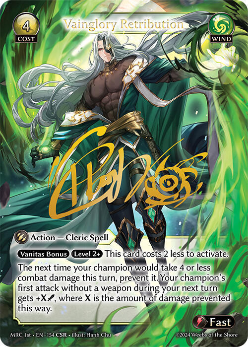 Vainglory Retribution (CSR) - Mercurial Heart - Grand Archive TCG