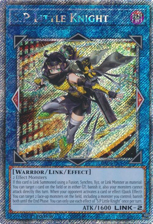S:P Little Knight (Platinum Secret Rare) - Quarter Century Bonanza