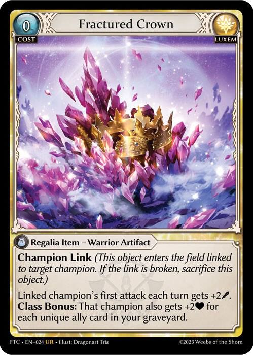 Fractured Crown - Fractured Crown - Grand Archive TCG - TCGplayer.com