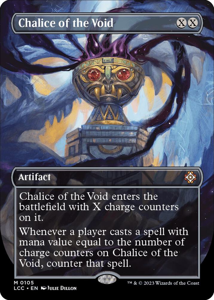 Chalice of the Void (Borderless) - Commander: The Lost Caverns of
