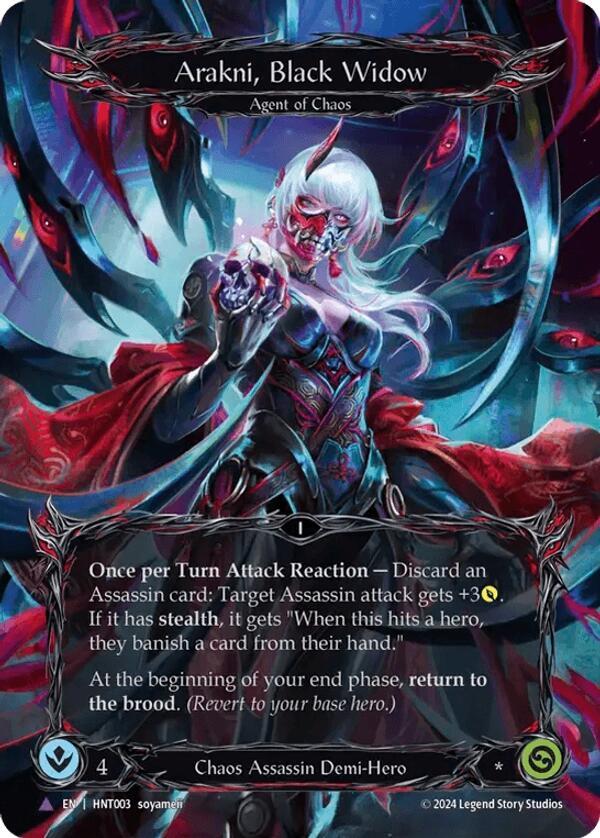 Arakni, Black Widow (Marvel) - The Hunted - Flesh and Blood TCG