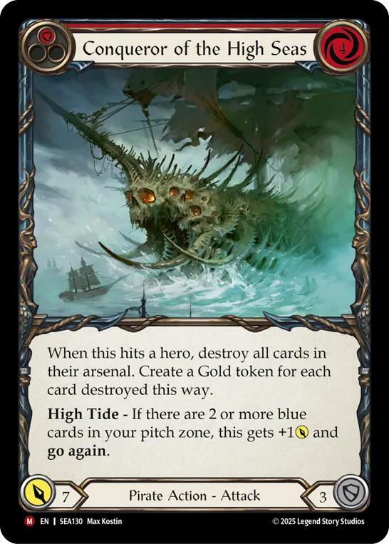 Conqueror of the High Seas - High Seas - Flesh and Blood TCG