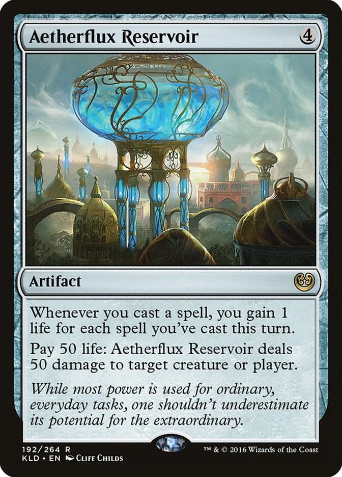 Aetherflux Reservoir - Kaladesh - Magic: The Gathering - TCGplayer.com