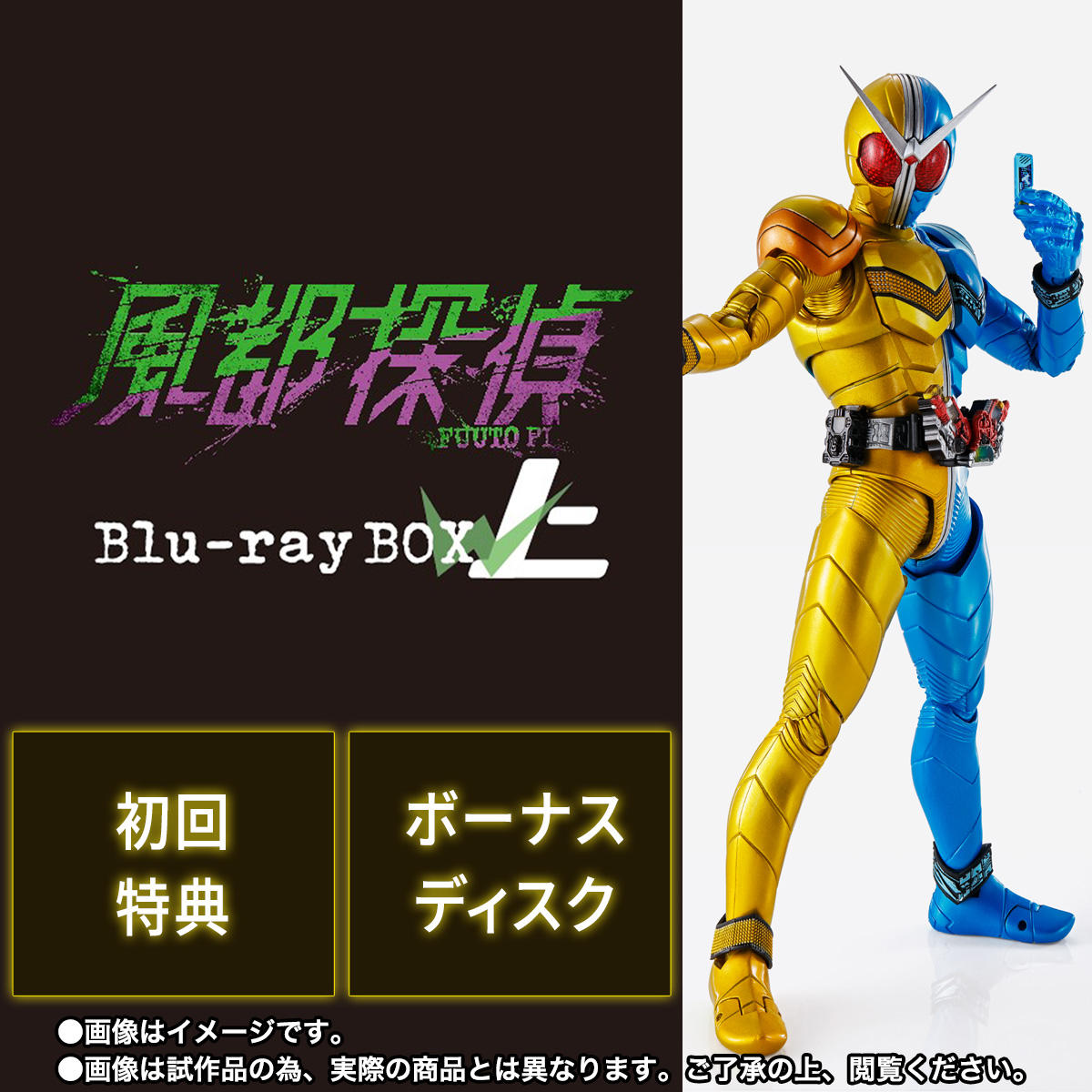 S.H.Figuarts（真骨彫製法） 「風都探偵」上巻 仮面ライダーW ルナ