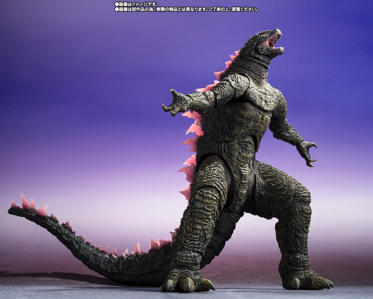 S.H.MonsterArts GODZILLA (2024) EVOLVED Ver. from GODZILLA × KONG