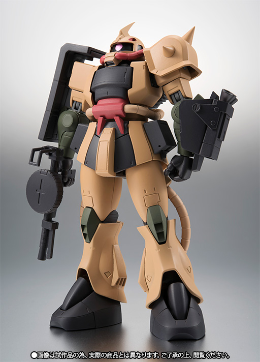 ROBOT魂 ＜SIDE MS＞ MS-06D ザク・デザートタイプ ver. A.N.I.M.E.