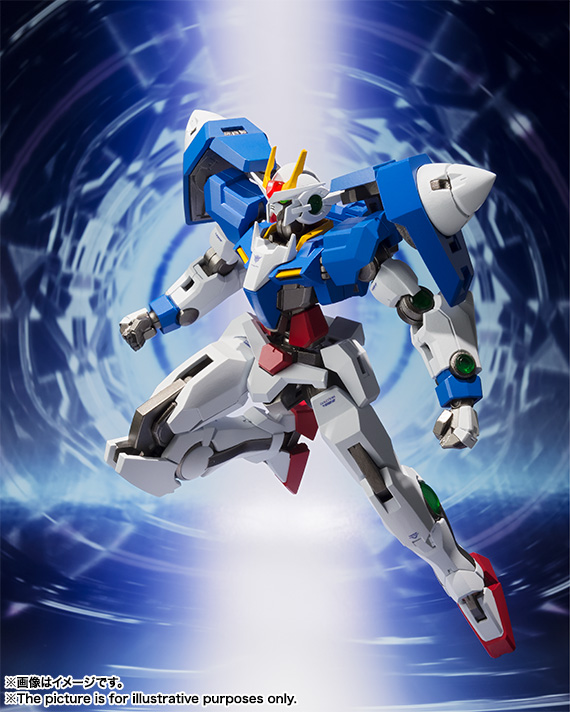 BANDAI L ROBOT魂 00 Raiser XN Raiser METAL ROBOT魂〈SIDE MS〉 XN Raiser + 七劍零件套組（ザンライザー+
