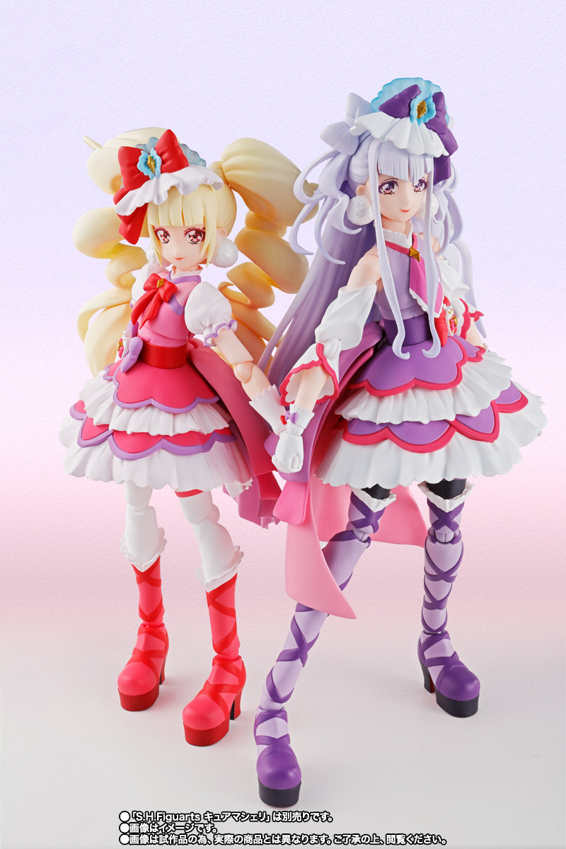 S.H.Figuarts CURE AMOUR & HUGTAN | TAMASHII WEB