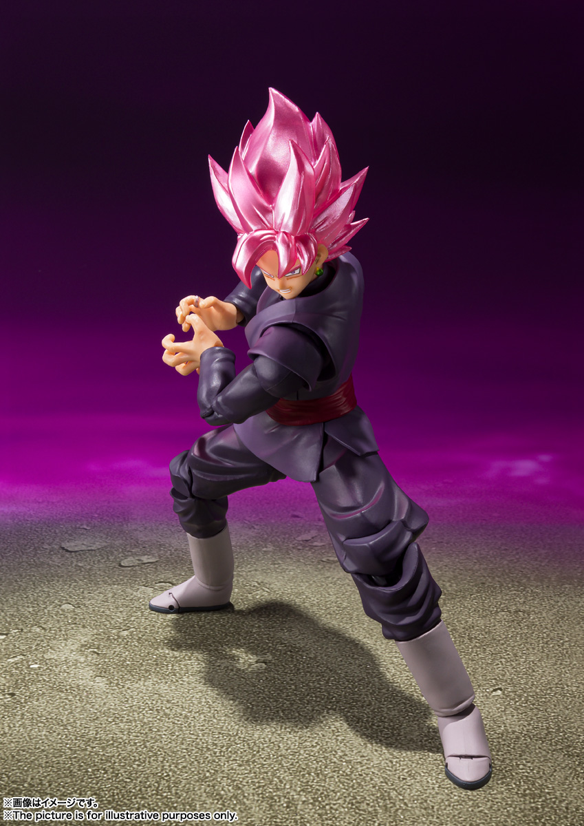 S.H.Figuarts GOKOU-BLACK-Super Saiyan Roze - | TAMASHII WEB