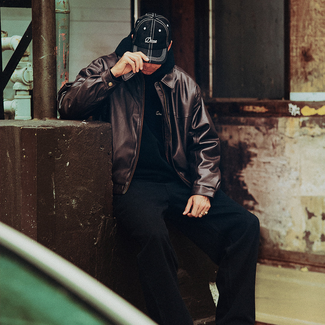 DIME MTL（ダイム モントリオール）| DEBOSSED WAVY JACKET / BROWN