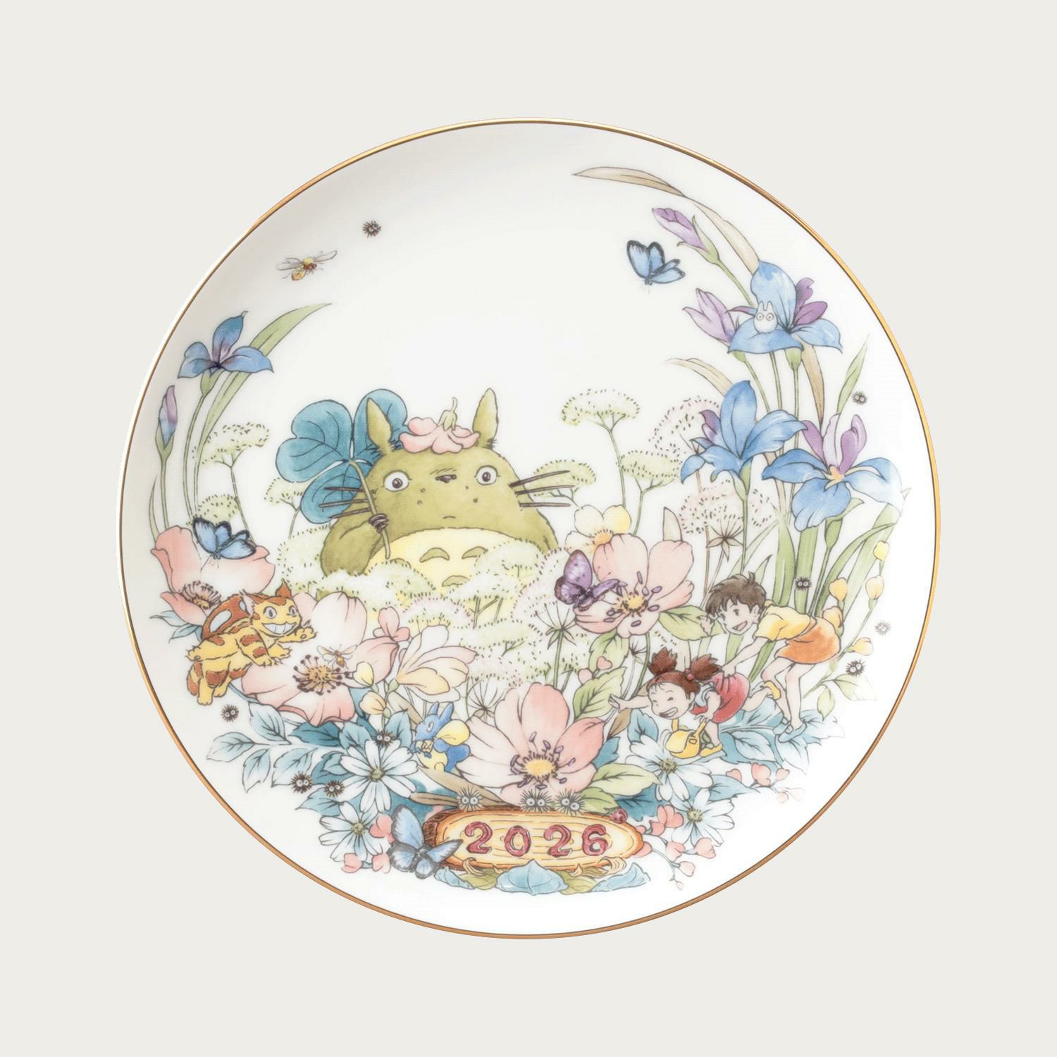 □先着順ご注文受付開始□となりのトトロ 2026 イヤリープレート 23cm