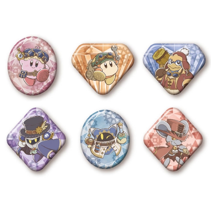 カービィと夢幻の歯車 宝石型カンバッジコレクション【1BOX 6箱入り