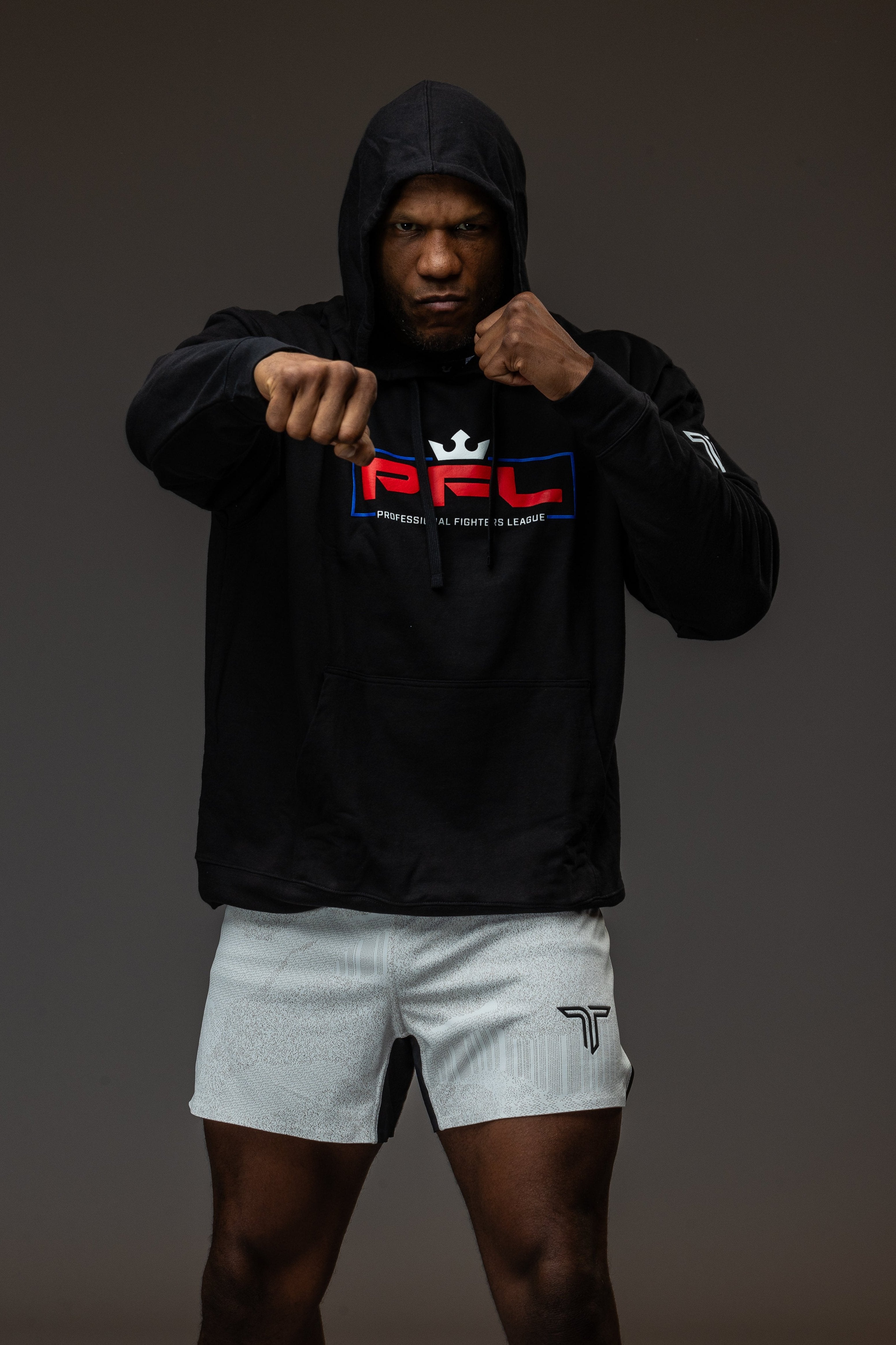 PFL Red Logo Hoodie - Black – Takedown Sportswear