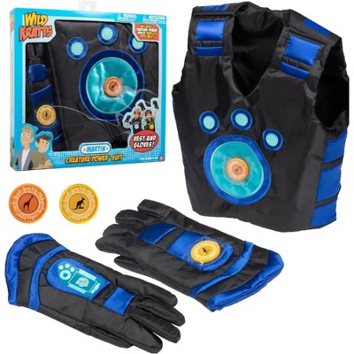 Wild Kratts Creature Power Suit -Martin (Size 4-6X) Vest, Gloves