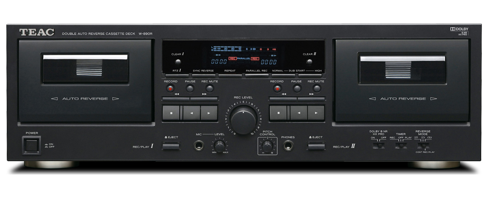 W-890R | 仕様 | TEAC - プレミアムオーディオ