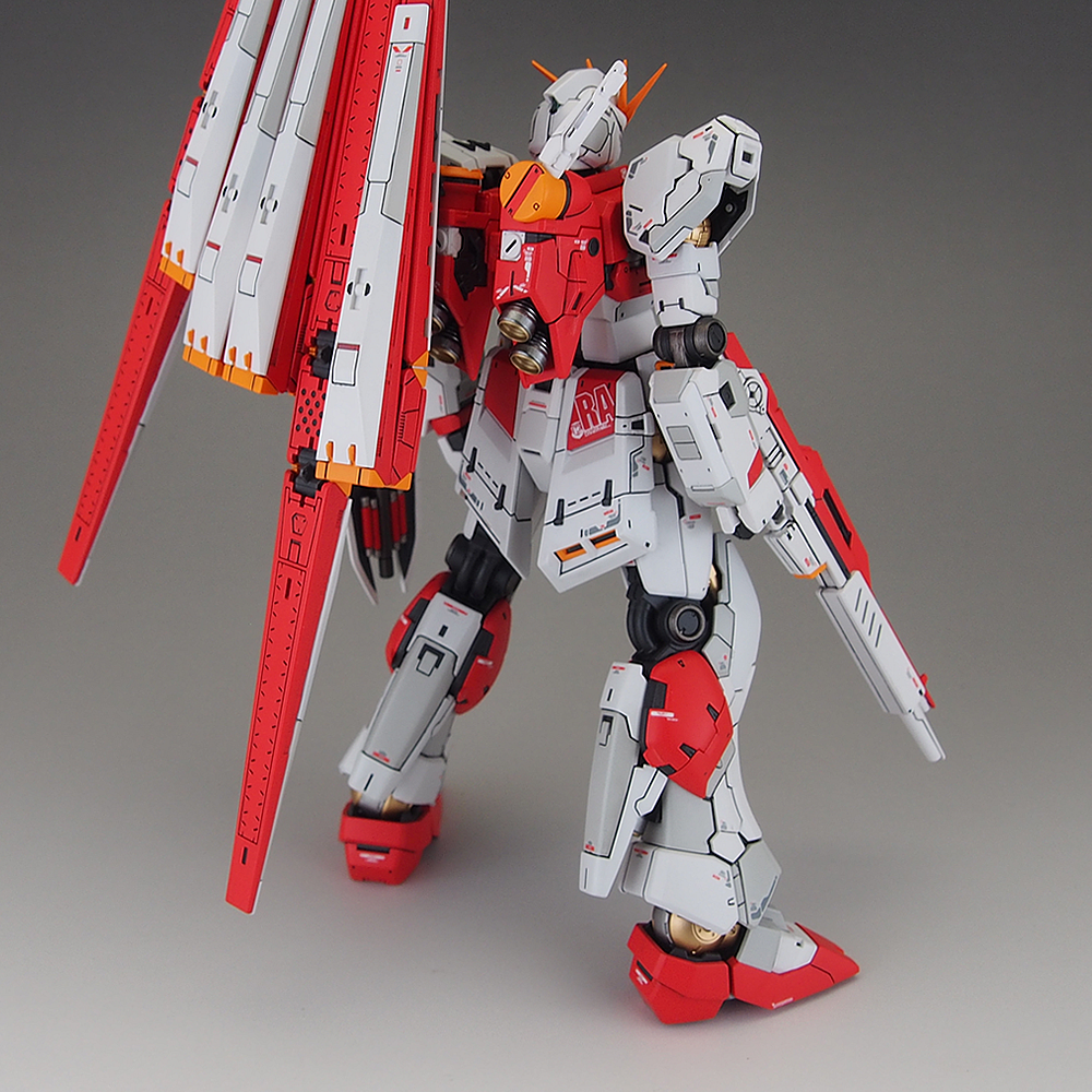 完成品] RG RX-93 ν GUNDAM | テキトーオヤジノ墓 (旧テキトーモケイ)