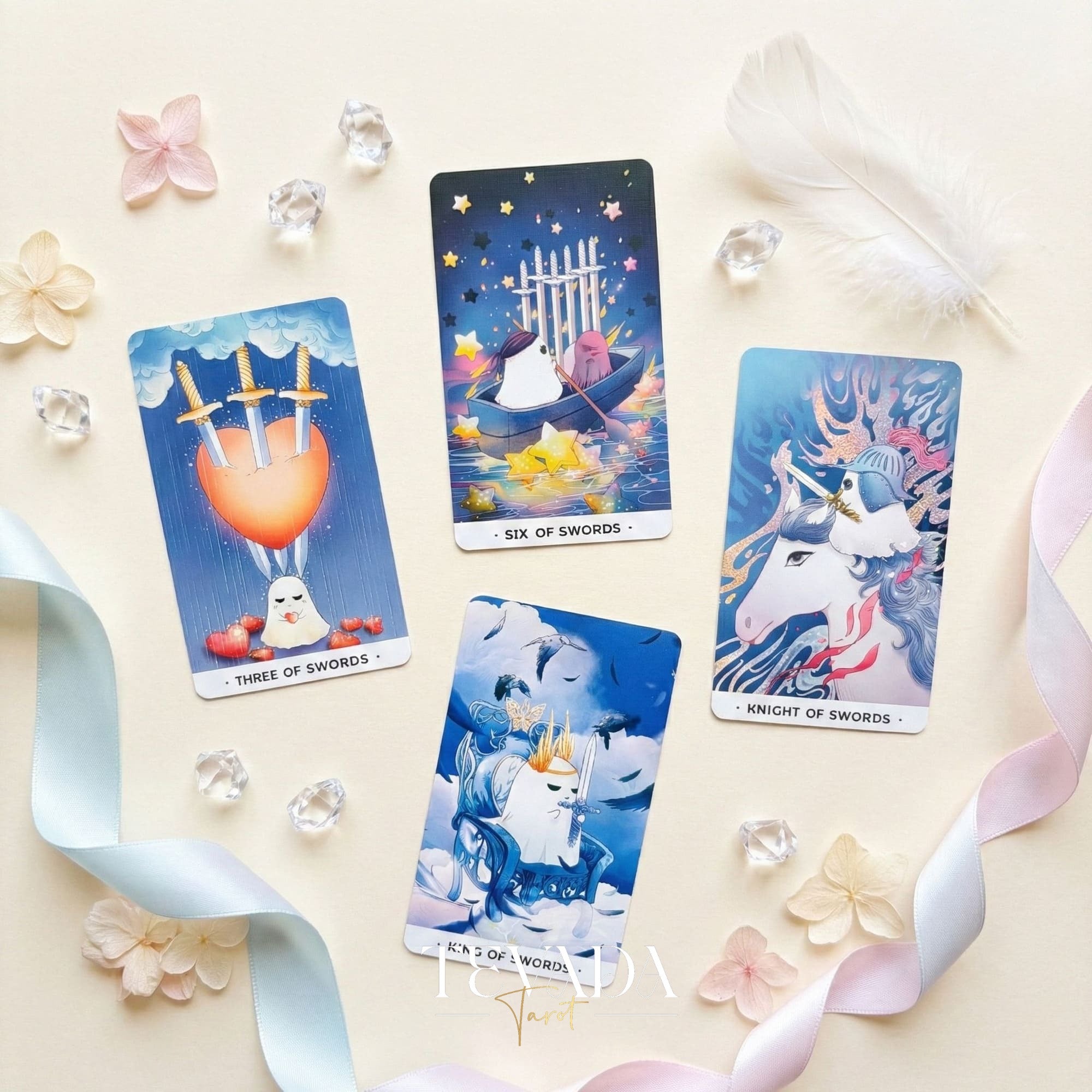 Orchid Valley Tarot Deck DELUXE | TEVADA Tarot