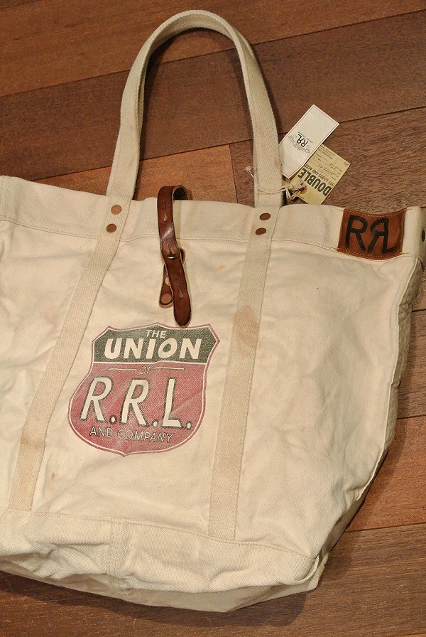RRL ダブルアールエルキャンバス トートバッグ 新品 - 7th