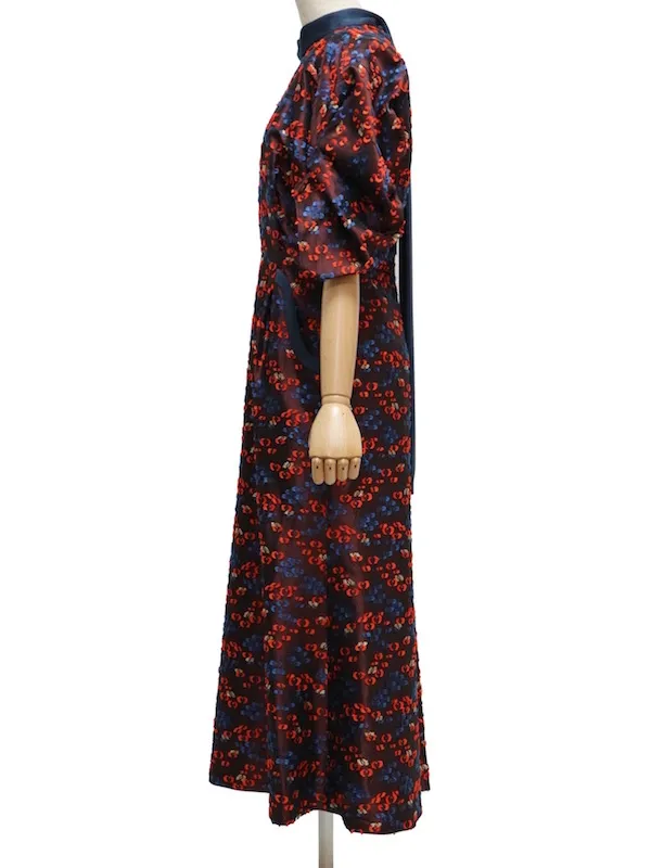 Mame Kurogouchi（マメ クロゴウチ） フローラルカットジャガード