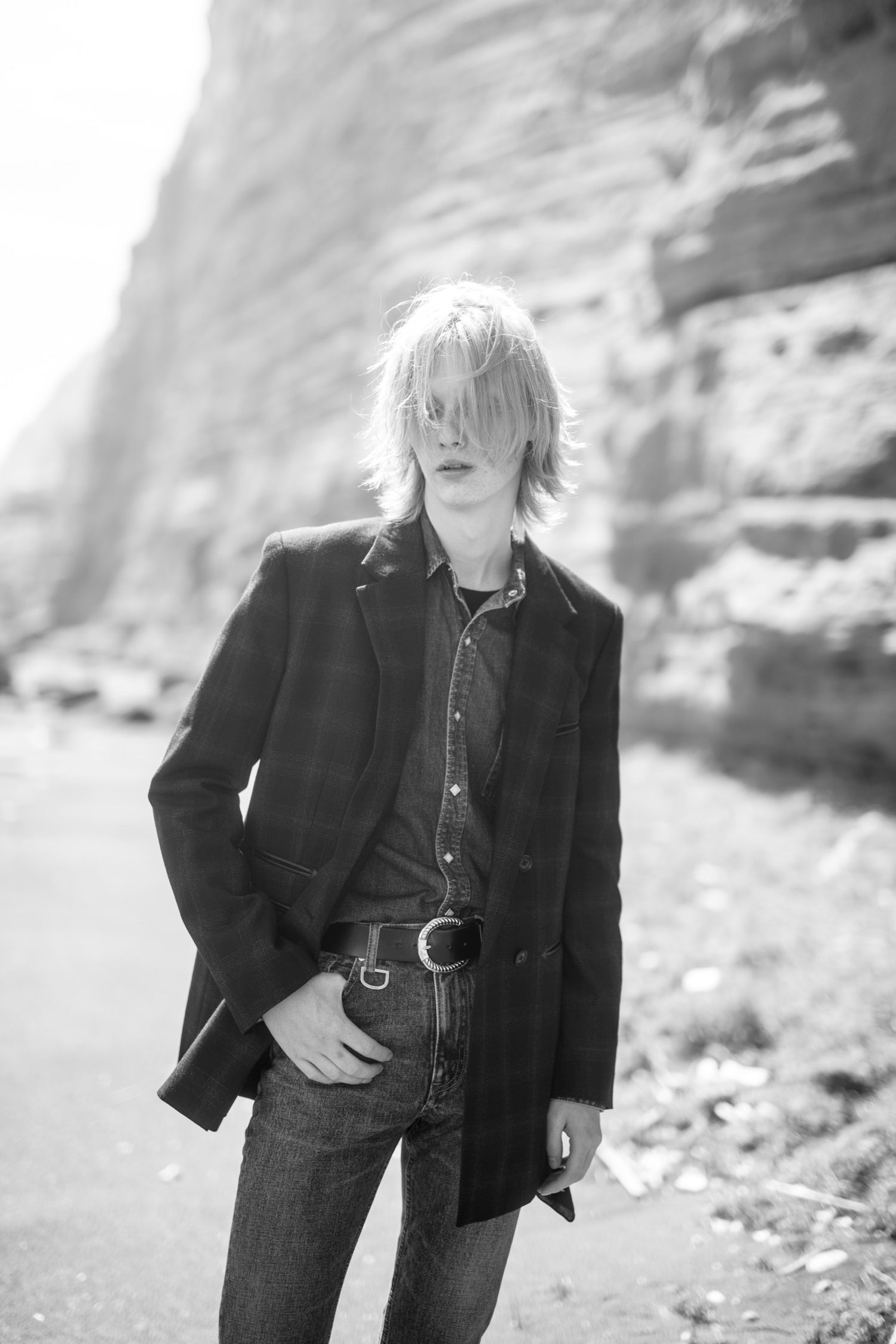 HORSESHOE BELT -COW HIDE- – The Letters