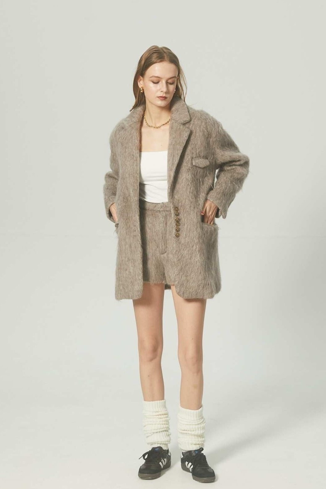 Chamonix shaggy jacket – THE TOÉ