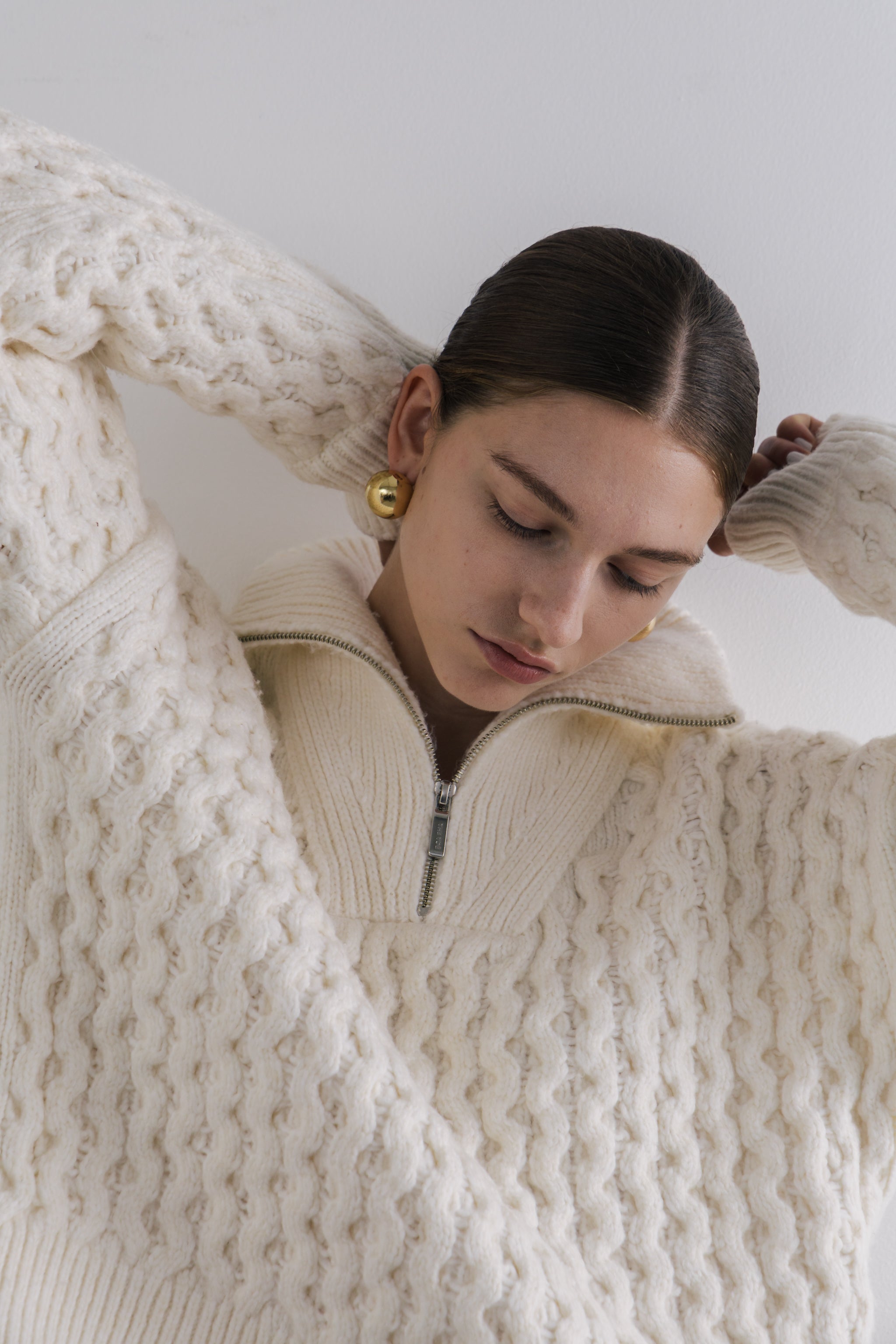 Schilder Zip Knit – THE TOÉ