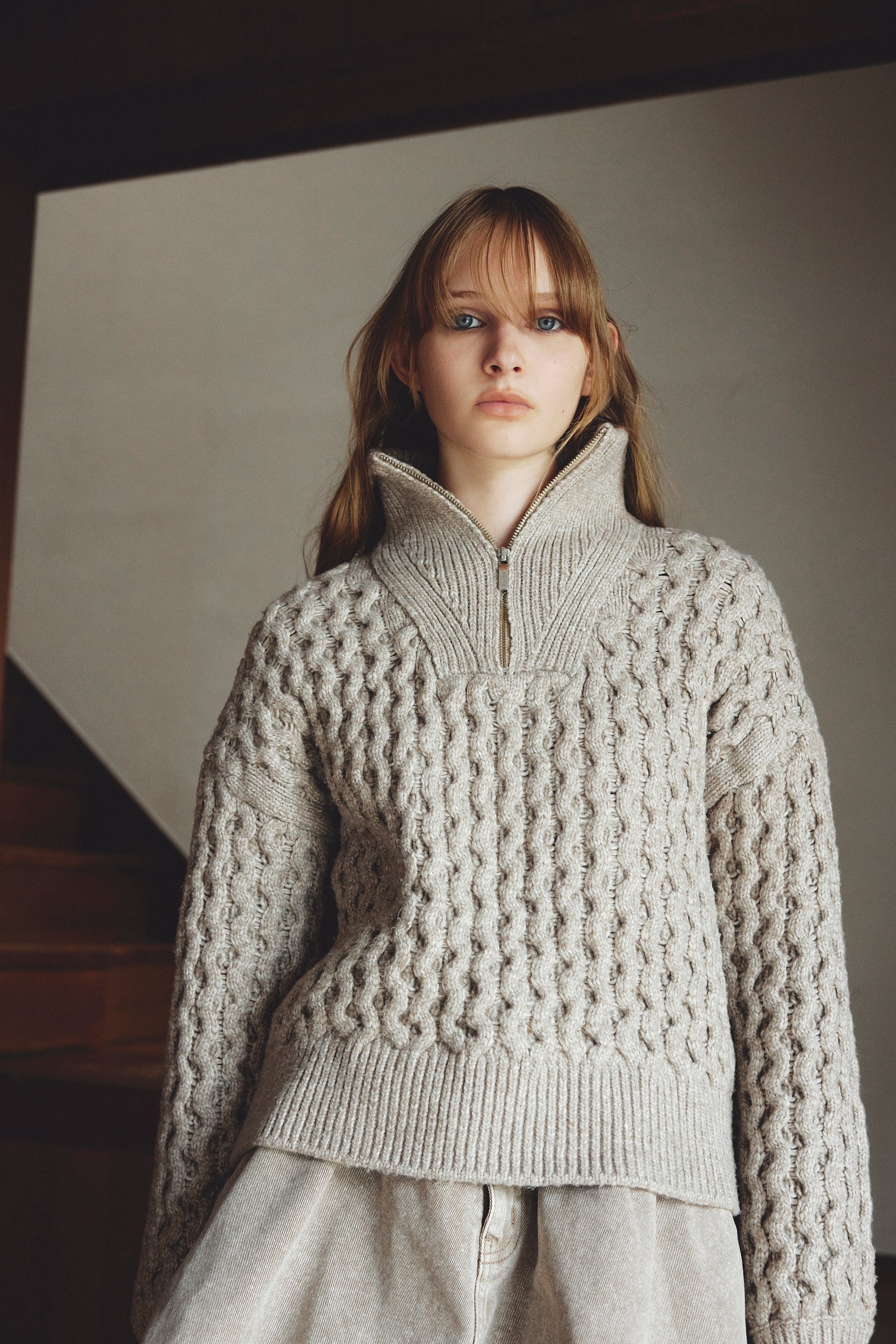 Schilder Zip Knit – THE TOÉ