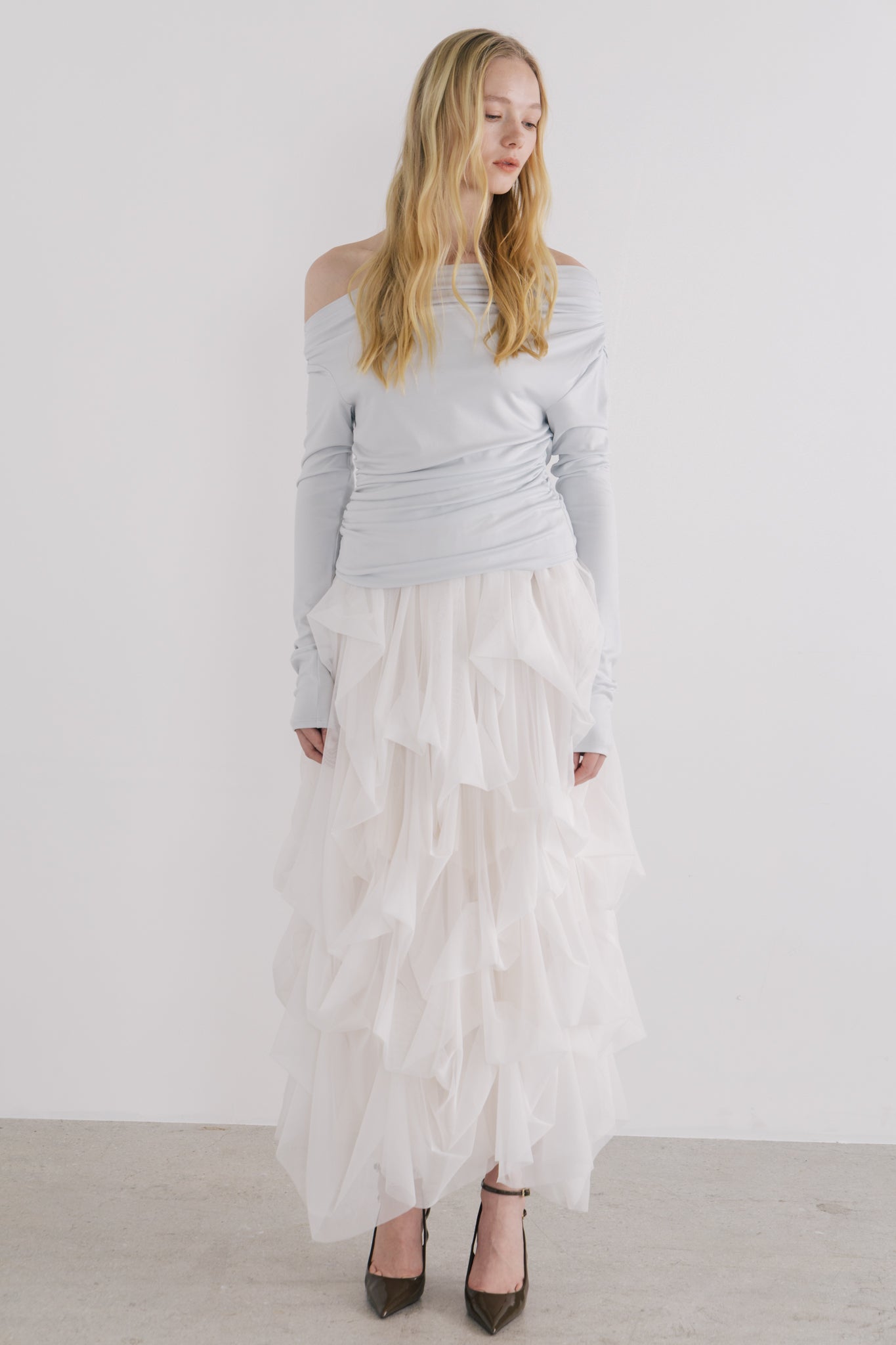 Iris Tulle Skirt – THE TOÉ